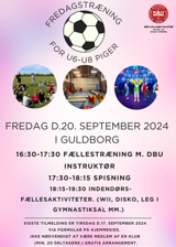 Fredagstræning U6 U8 Piger Sep 2024 V2 Fredagstræning U6 U8 Piger Sep 2024 V2